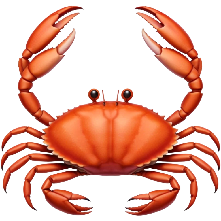 Soft pink Angelica’s crab emoji