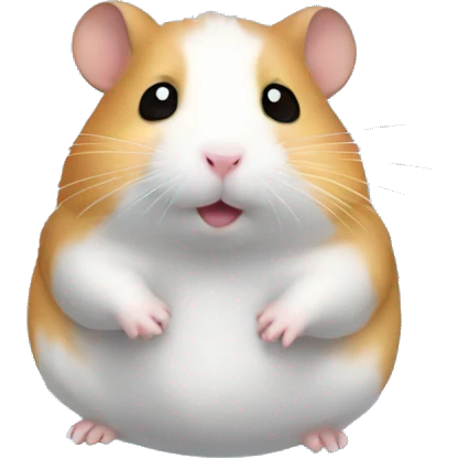 hamster in a bubble emoji