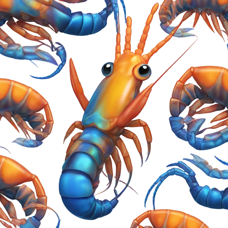 pistol shrimp super hero emoji