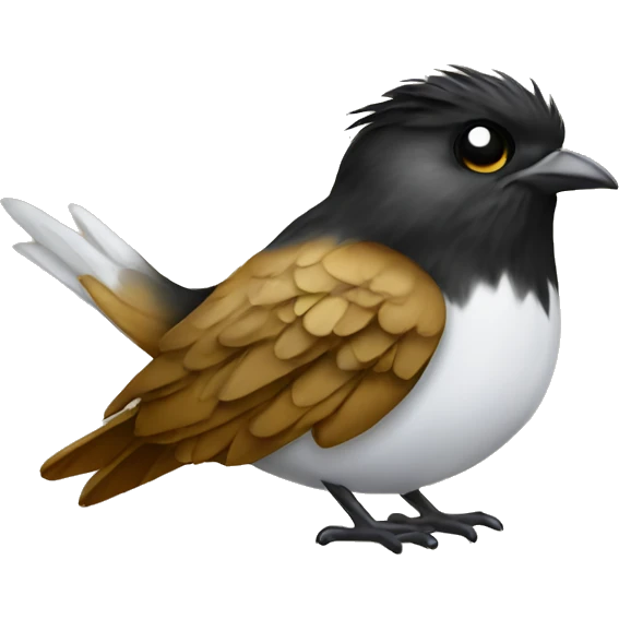 Elvis as a small bird emoji