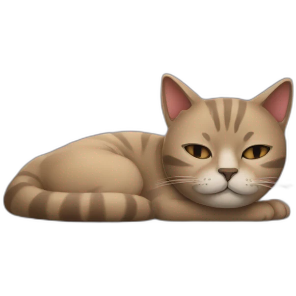 Sleepcat emoji