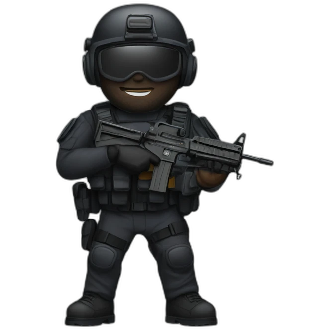 Swat-team emoji