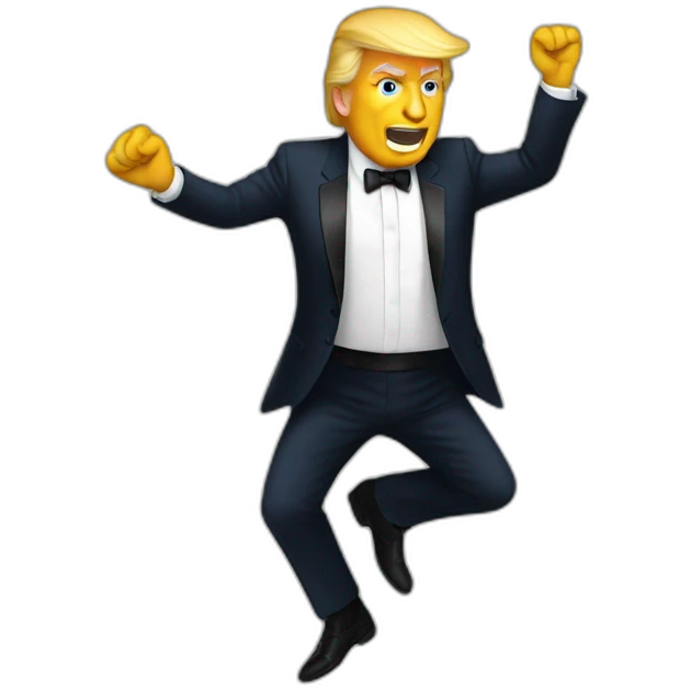 Trump dance emoji