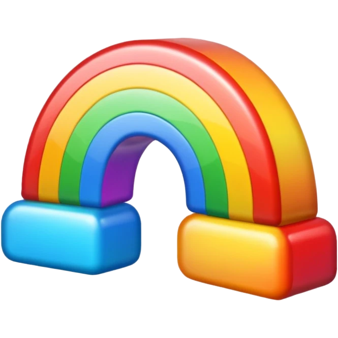 Rainbow item emoji