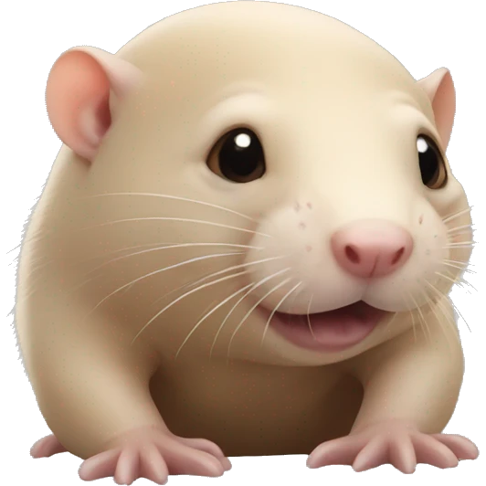 naked mole rat emoji