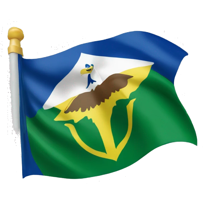 Flag of the Brazilian state Pará emoji