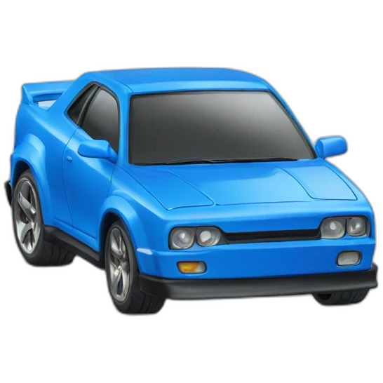 blue. Hotwheels emoji