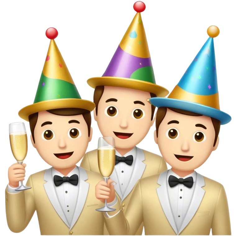 Birthday scene for men emoji