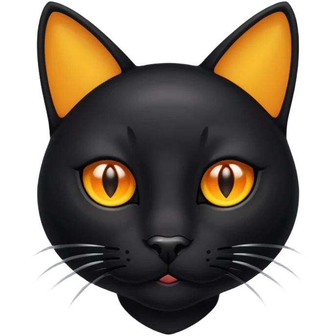 Black cat emoji