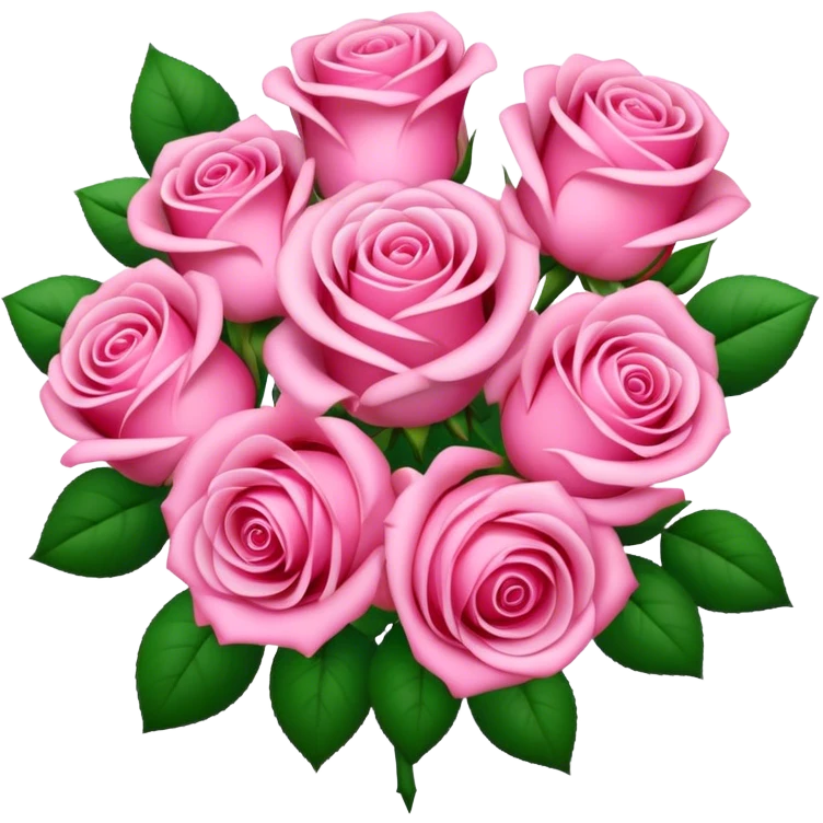 pink bouquet emoji