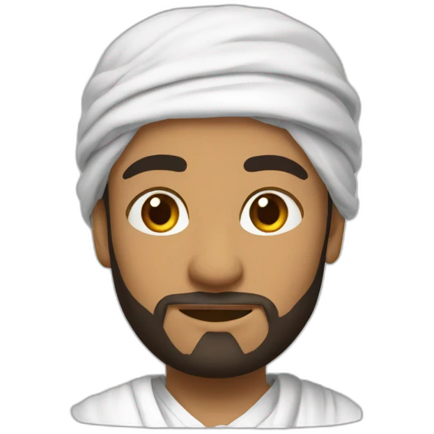 Musulman avec kalash emoji