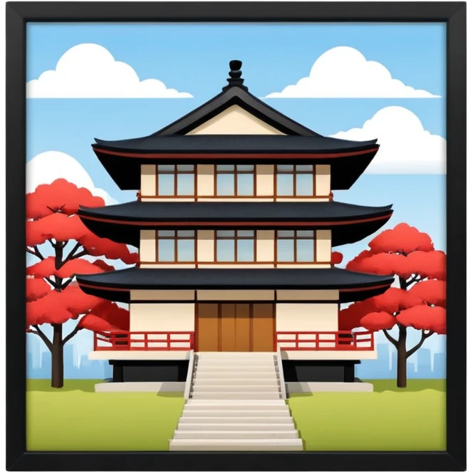 japan house modern emoji