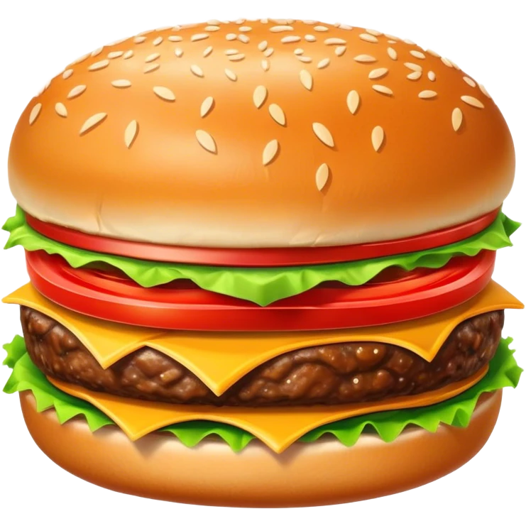Juicy triple burger emoji