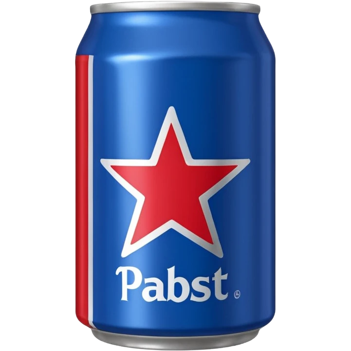 Pabst blue ribbon emoji