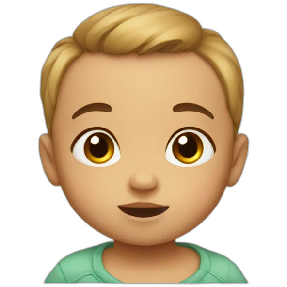 cute baby emoji