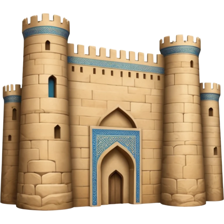 samarkand city walls, no frame emoji