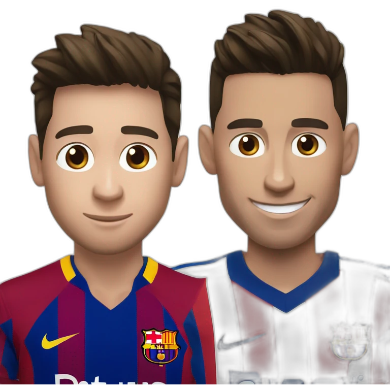 Messi et cr7 emoji