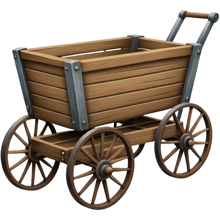 vintage cart emoji