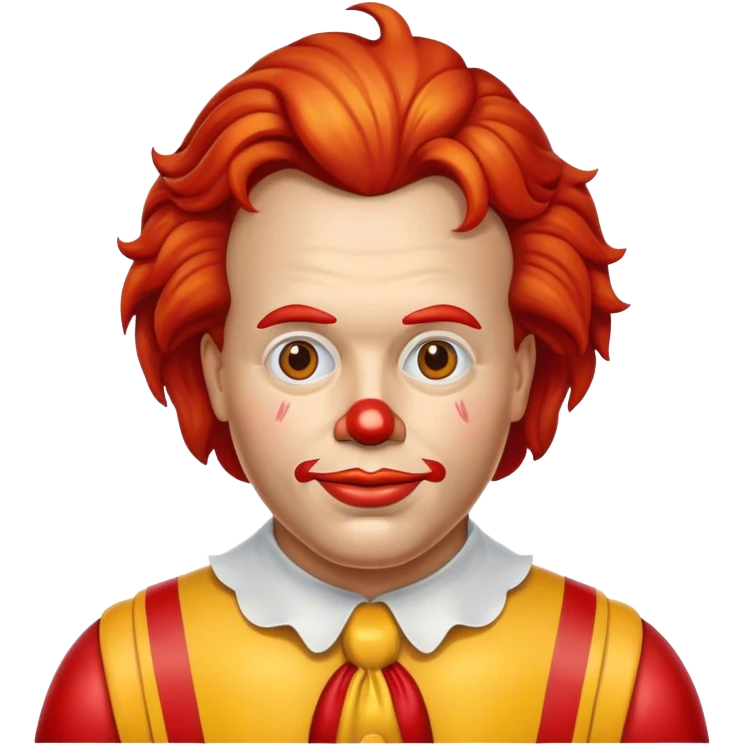 Ronald McDonald  emoji