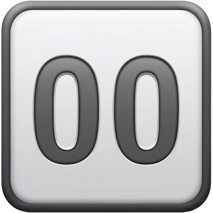 100 dans un carre gris emoji