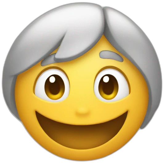 Happy face emoji