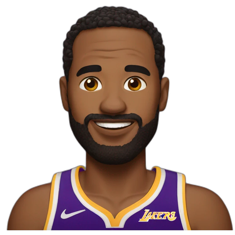 Los Angeles lakers emoji