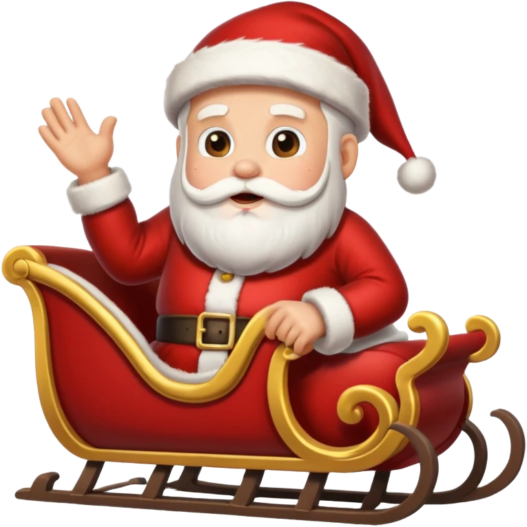 navidad trineo  emoji