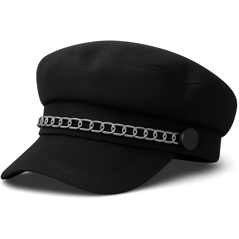 kpop idol hat, no background emoji