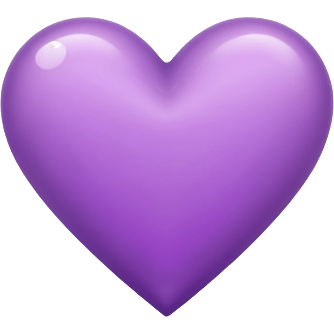 Corazón lila emoji