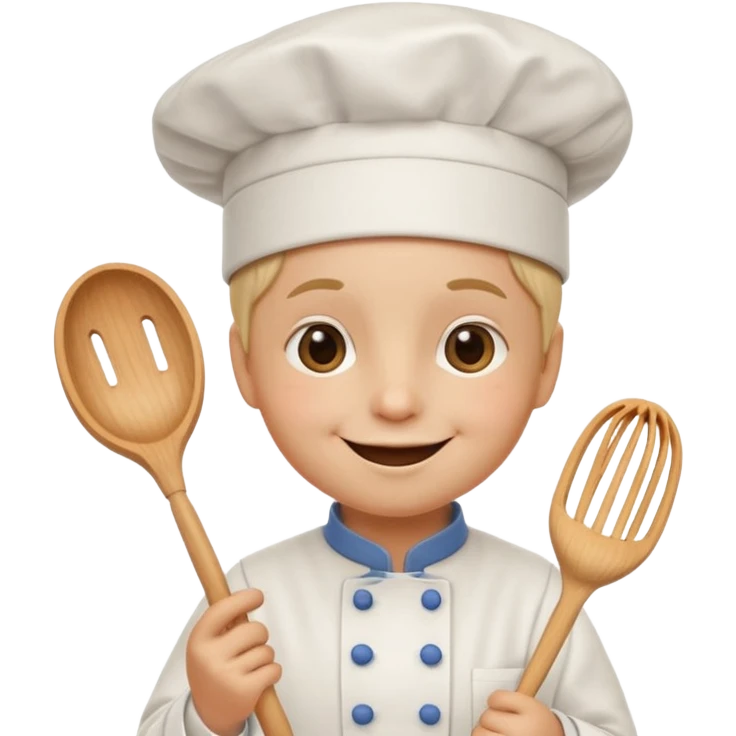 sweet treat with accessories and personified emoji