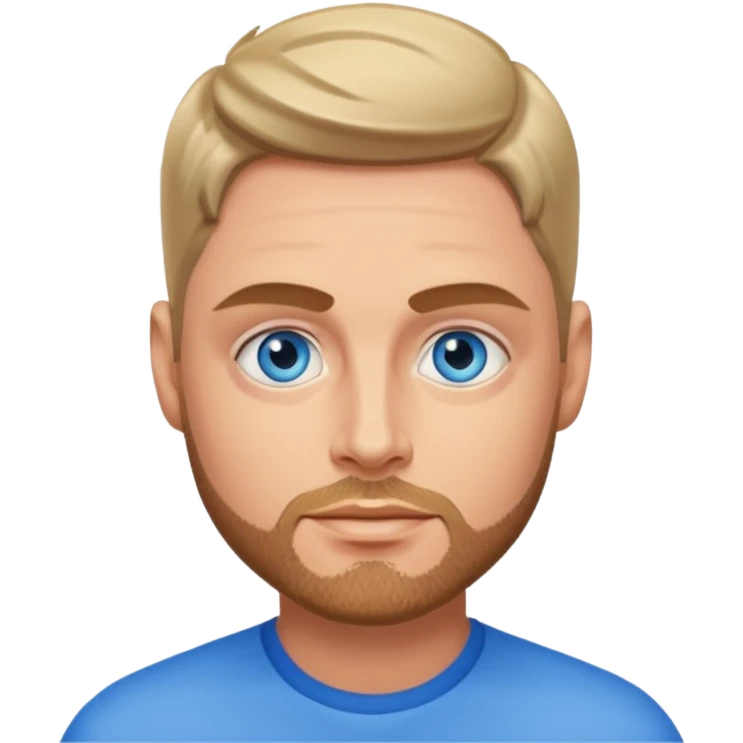 Keith Duffy with blue eyes emoji
