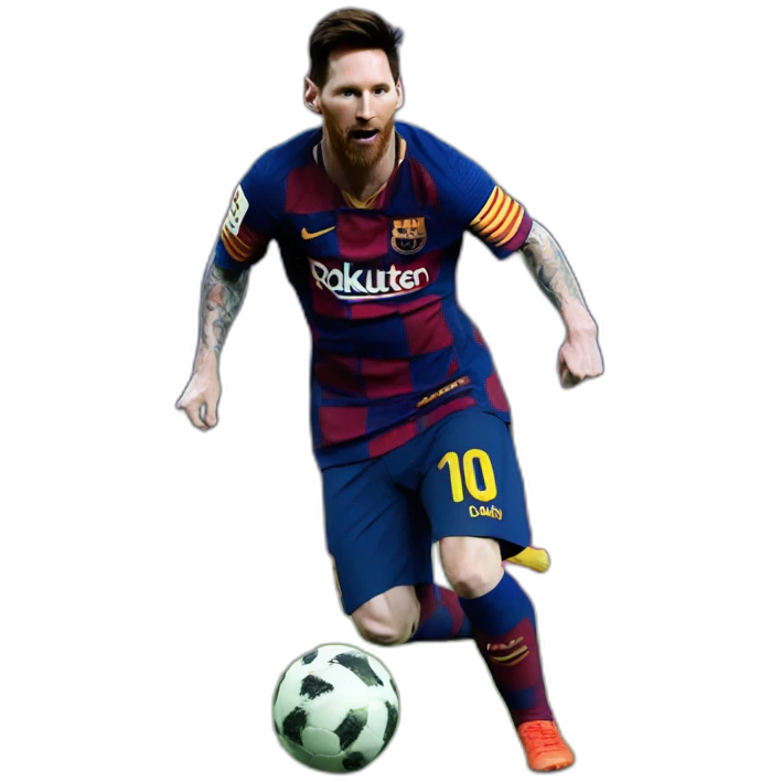 Messi was dansing emoji