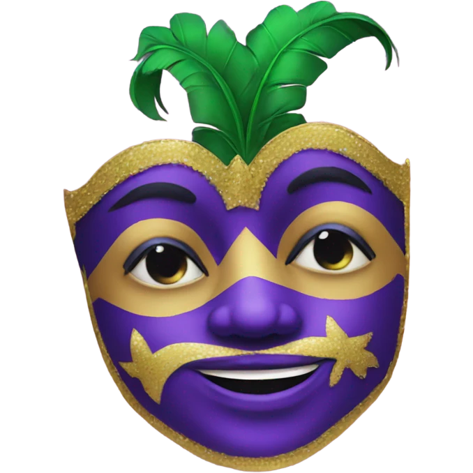 mardi gras emoji