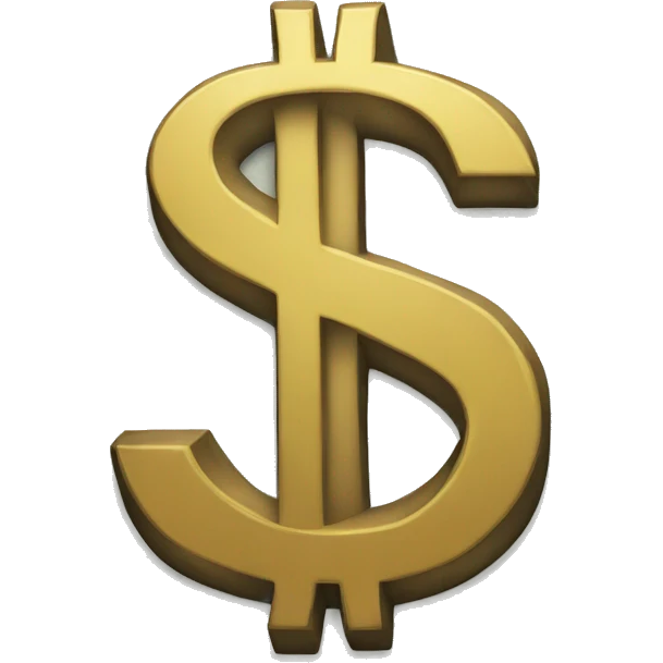 dollar sign emoji