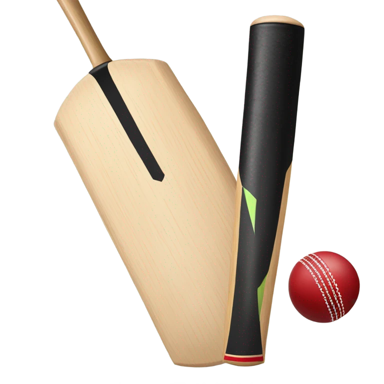 cricket bat and ball emoji