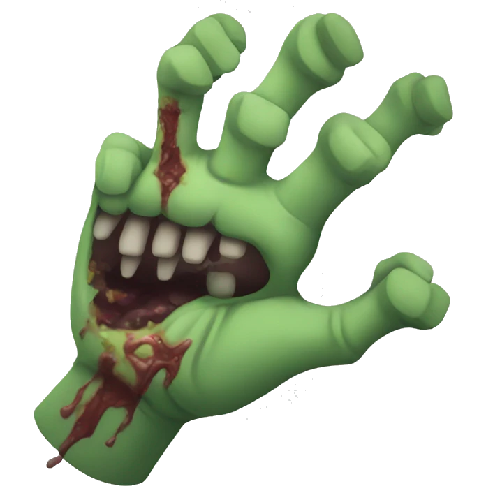 Zombie arm emoji