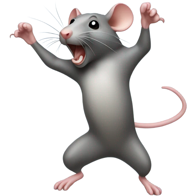 Rat dancing  emoji
