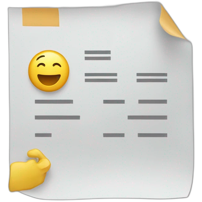 invoice please emoji