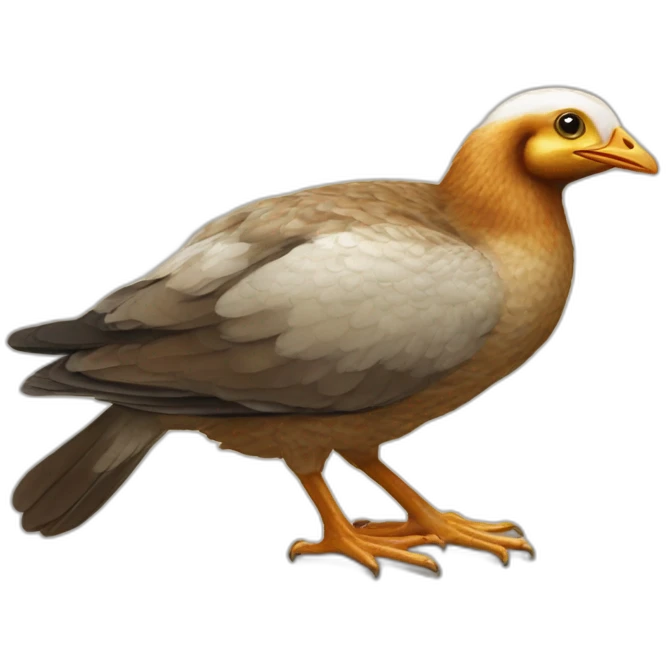 Poussin sur loutre emoji
