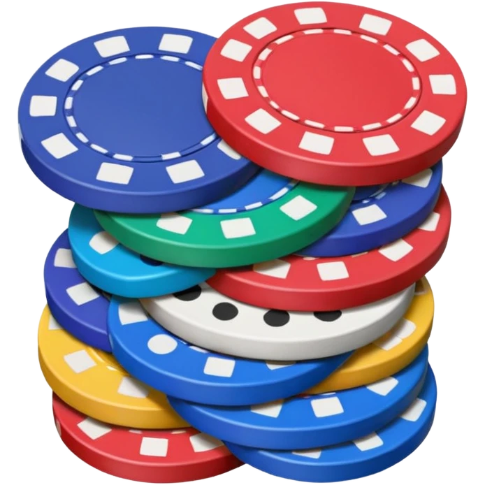 poker chips emoji