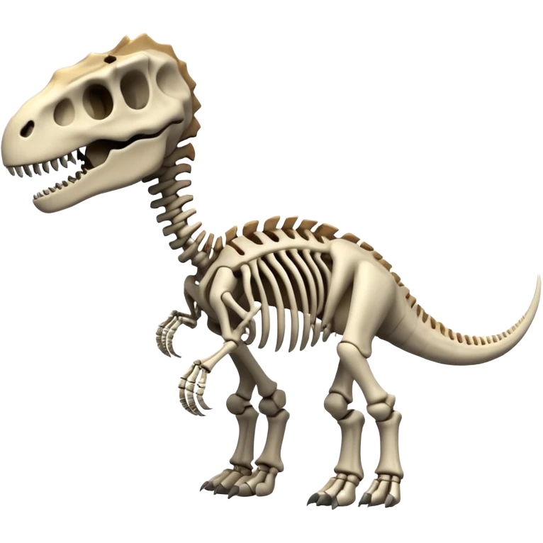 dinosaur skeleton emoji