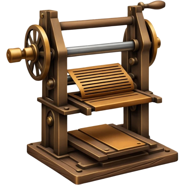 Ancient Tools + Printing Revolution emoji