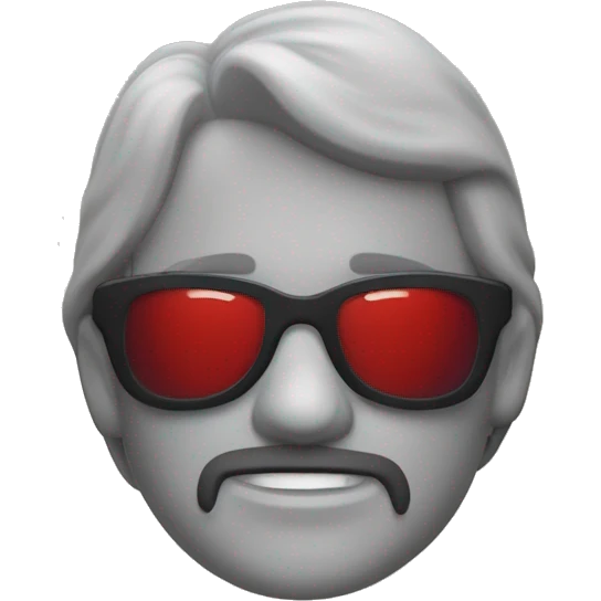Trace de rouge à lèvre sur la joue emoji