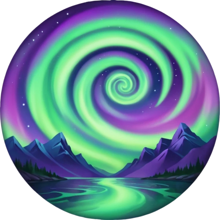 northern lights emoji