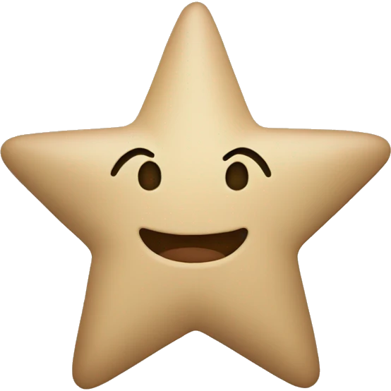 beige star emoji