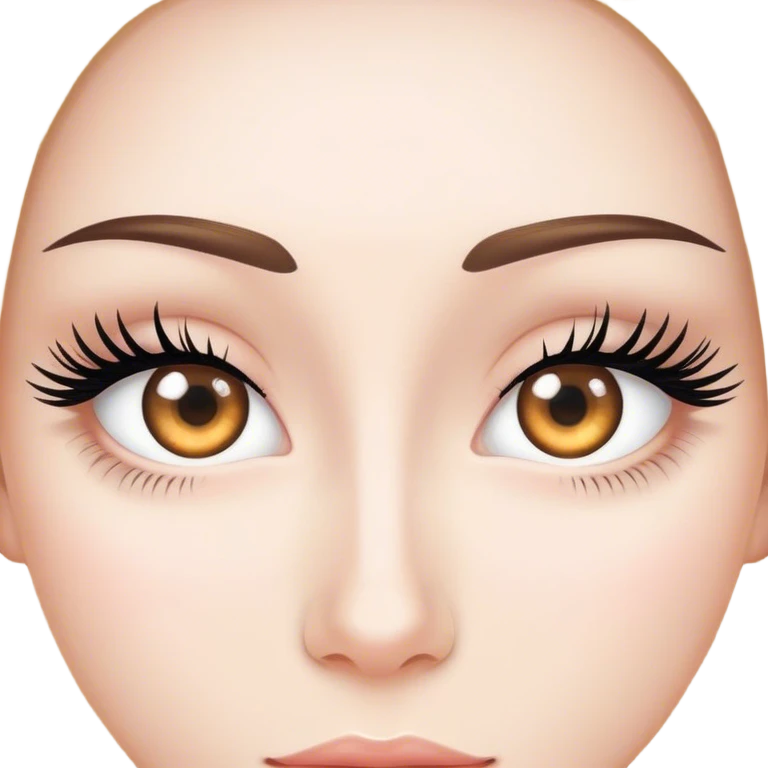 Eyelash emoji