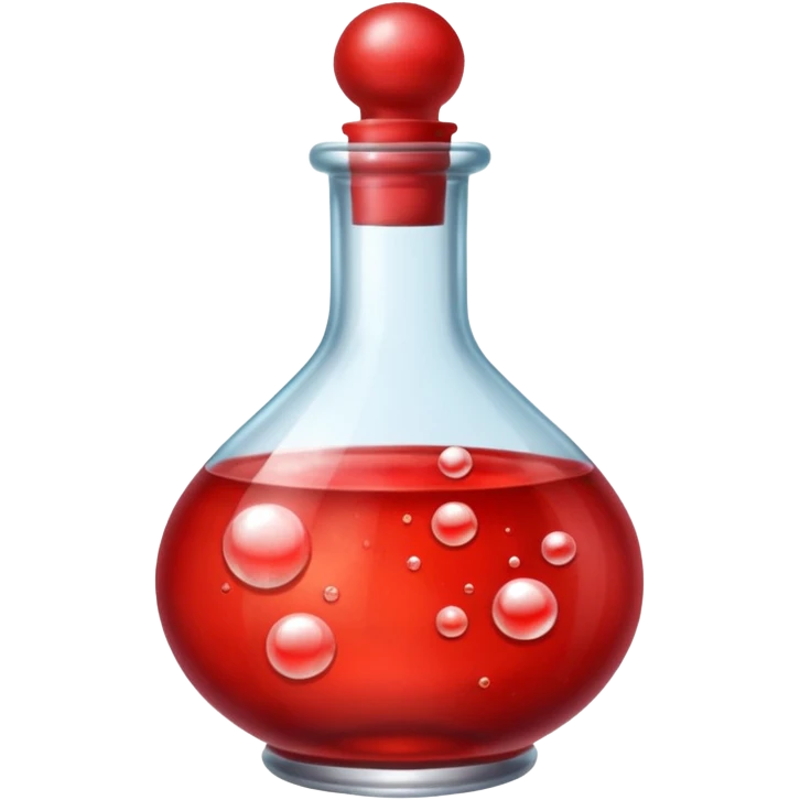 Red health potion emoji