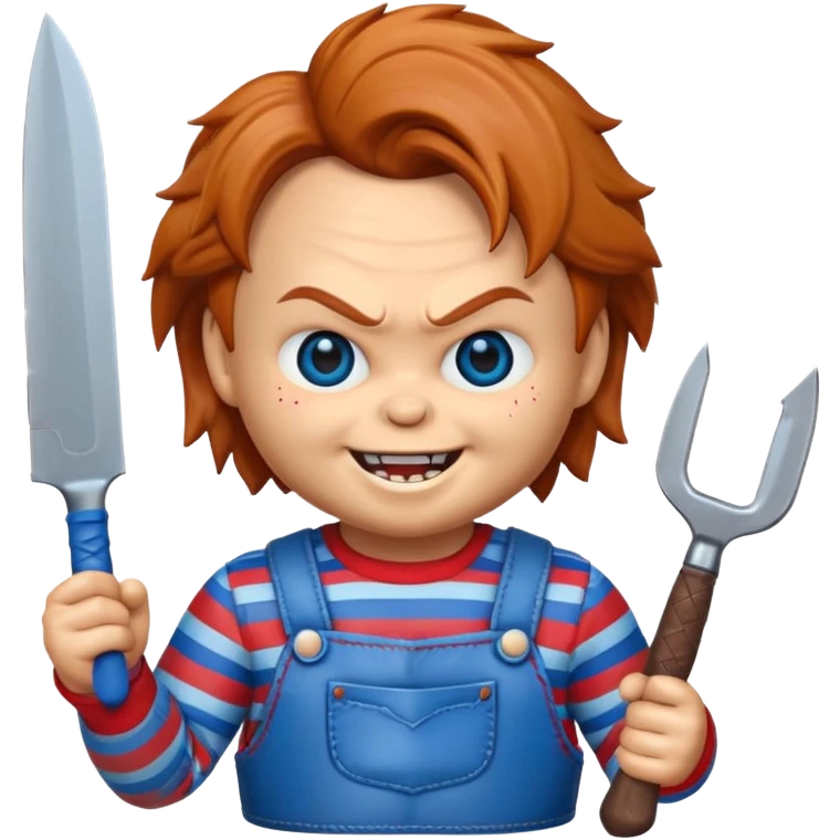 Un emojin de chuky emoji