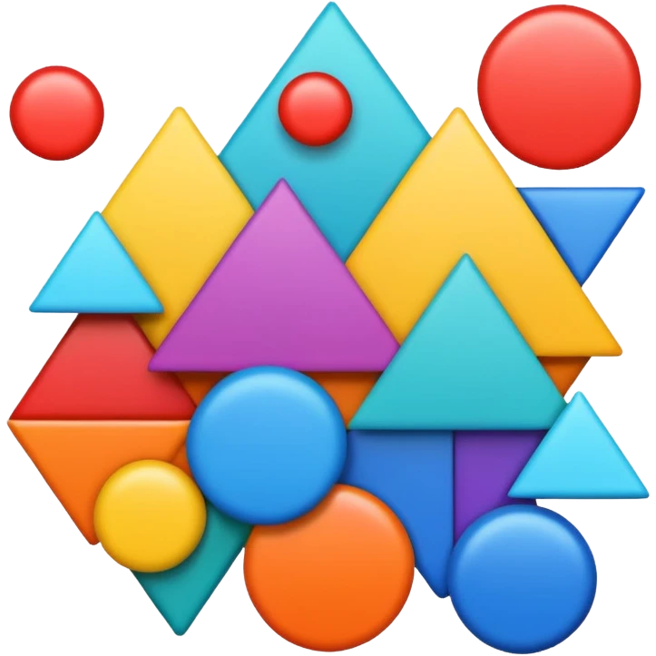 abstract art emoji