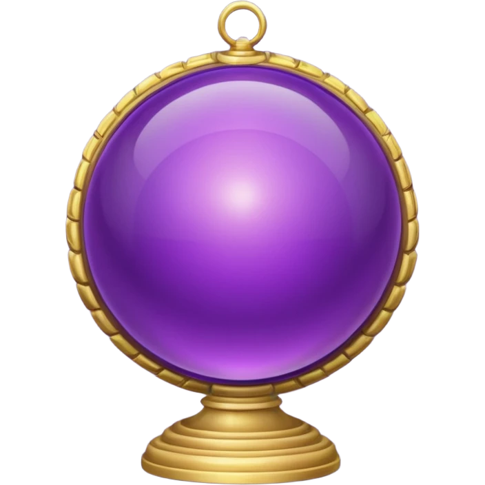 Orb of Command — purple sphere + golden ring emoji
